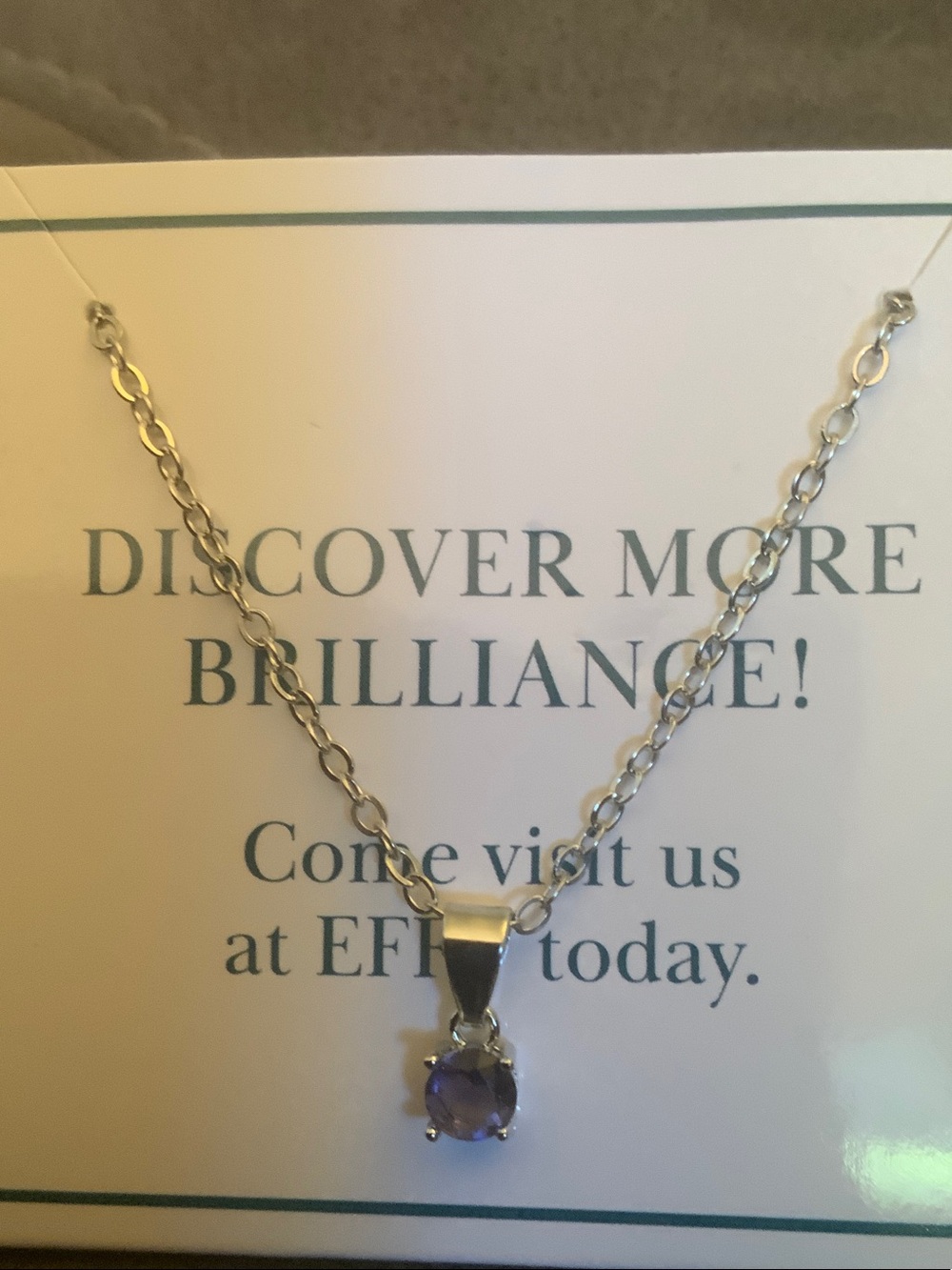 Silver Amethyst Pendant Necklace - Discover More Brilliance
